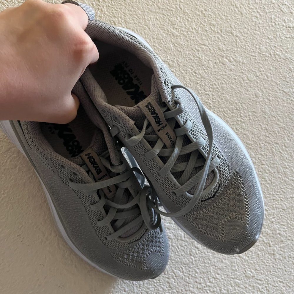 Women Grey Hoka Sneakers